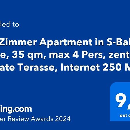 1,5 Zimmer Apartment In S-Bahn Naehe, 35 Qm, Max 4 Pers, Zentral, Private Terasse, Internet 250 Mbit Gaertringen Экстерьер фото
